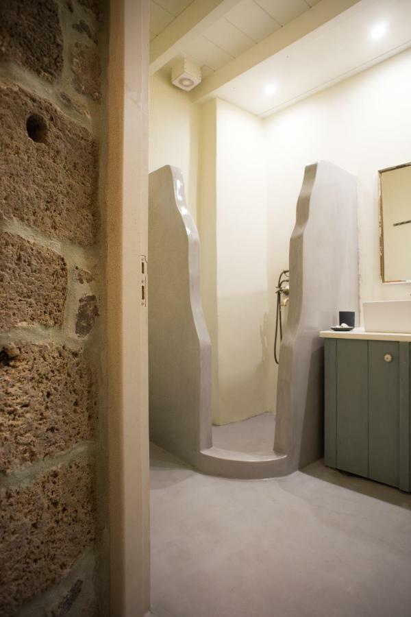 Pyrgos Stone House Villa Emporeios  ภายนอก รูปภาพ