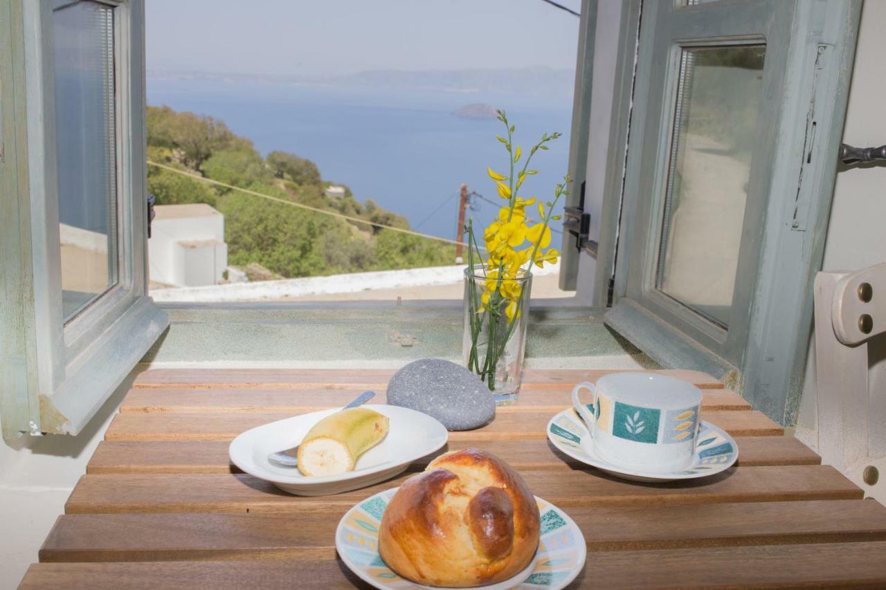 Pyrgos Stone House Villa Emporeios  ภายนอก รูปภาพ